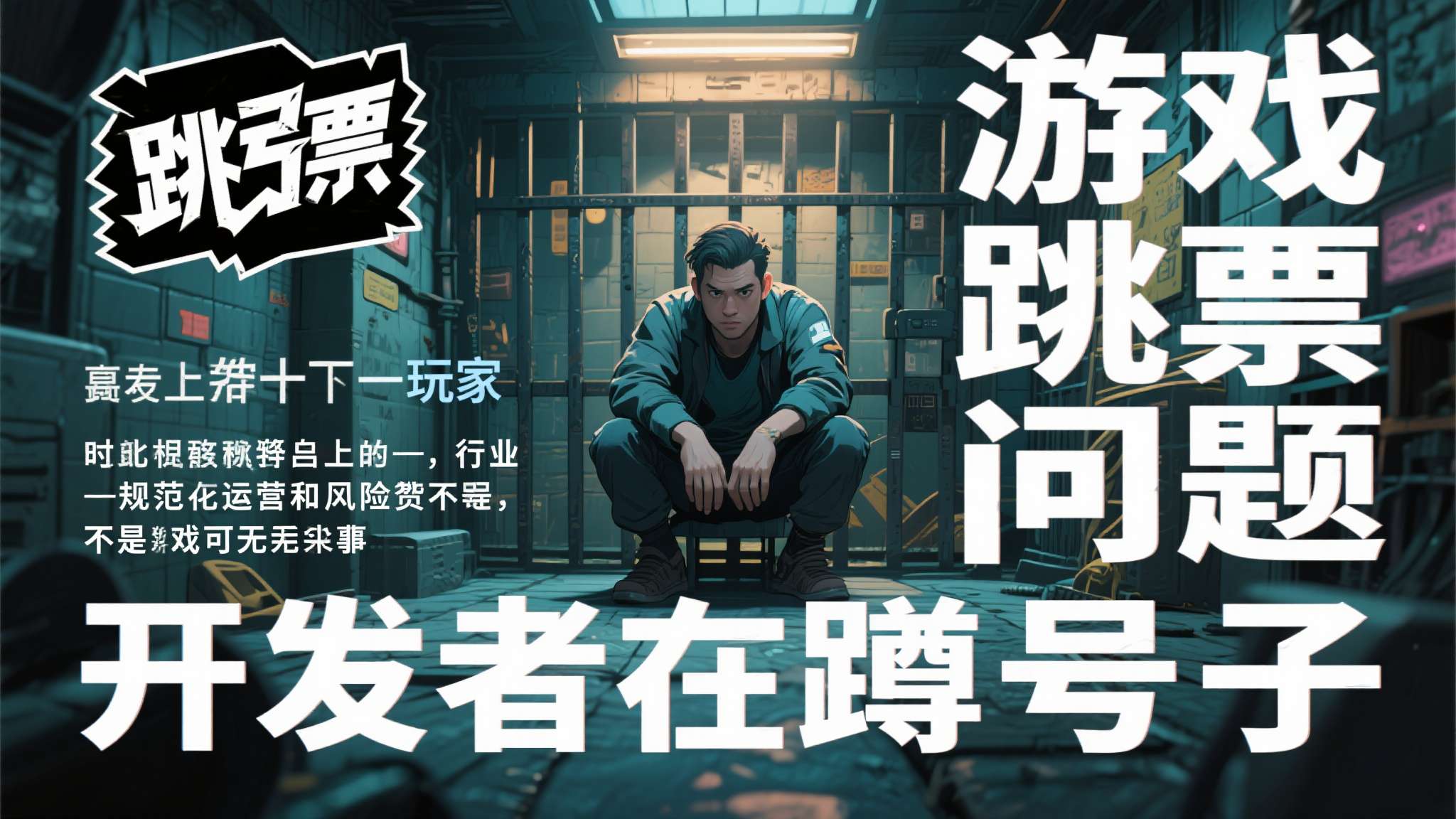 最离奇的跳票理由!开发者犯事了 正在蹲号子 游戏跳票有千种理由,但"开发者在蹲号子"这一条,恐怕已经稳稳登上了玩家口中的跳票